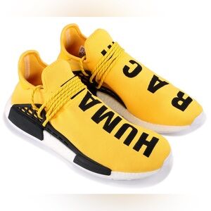 Adidas x Pharrell Williams NMD Human Race Yellow Sz. 10